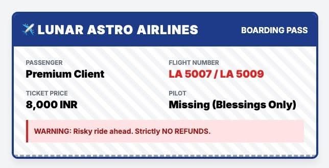 Lunar Astro Scam Alert 24
